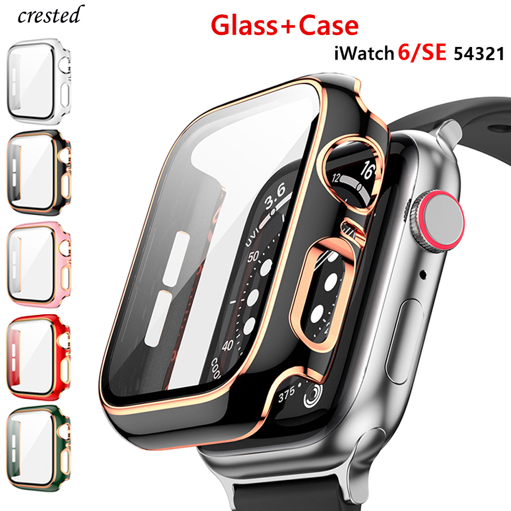 Smartwatch Band Accessories - Glass+Cover For Apple Watch 9 8