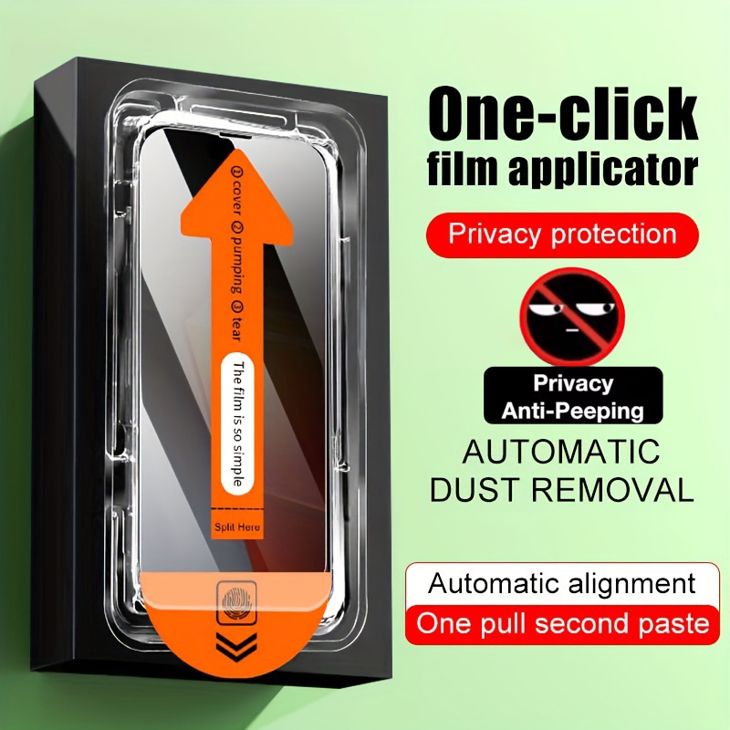 Oppo A78 - 3Pcs Free Installation Privacy Screen Protector