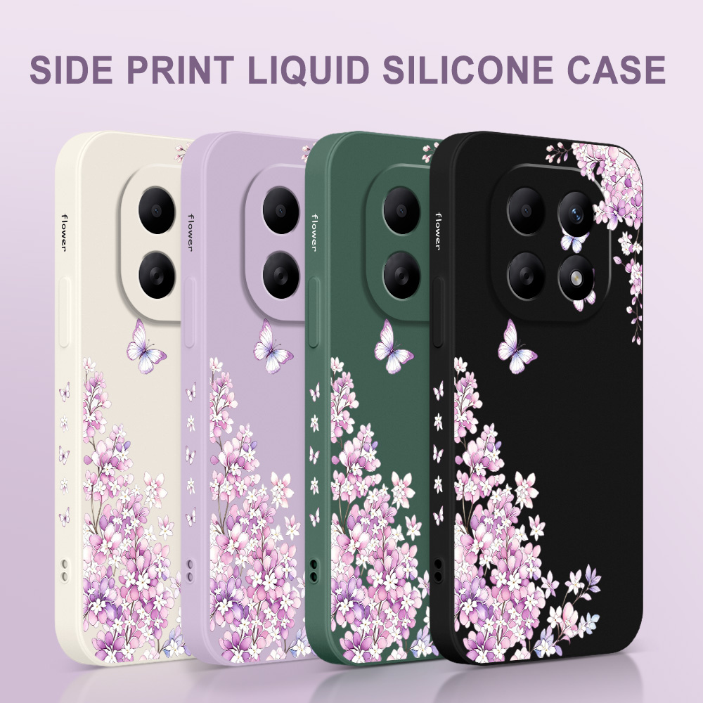 Violet Floral Phone Case For X - Xiaomi Redmi Note 14 review and price
