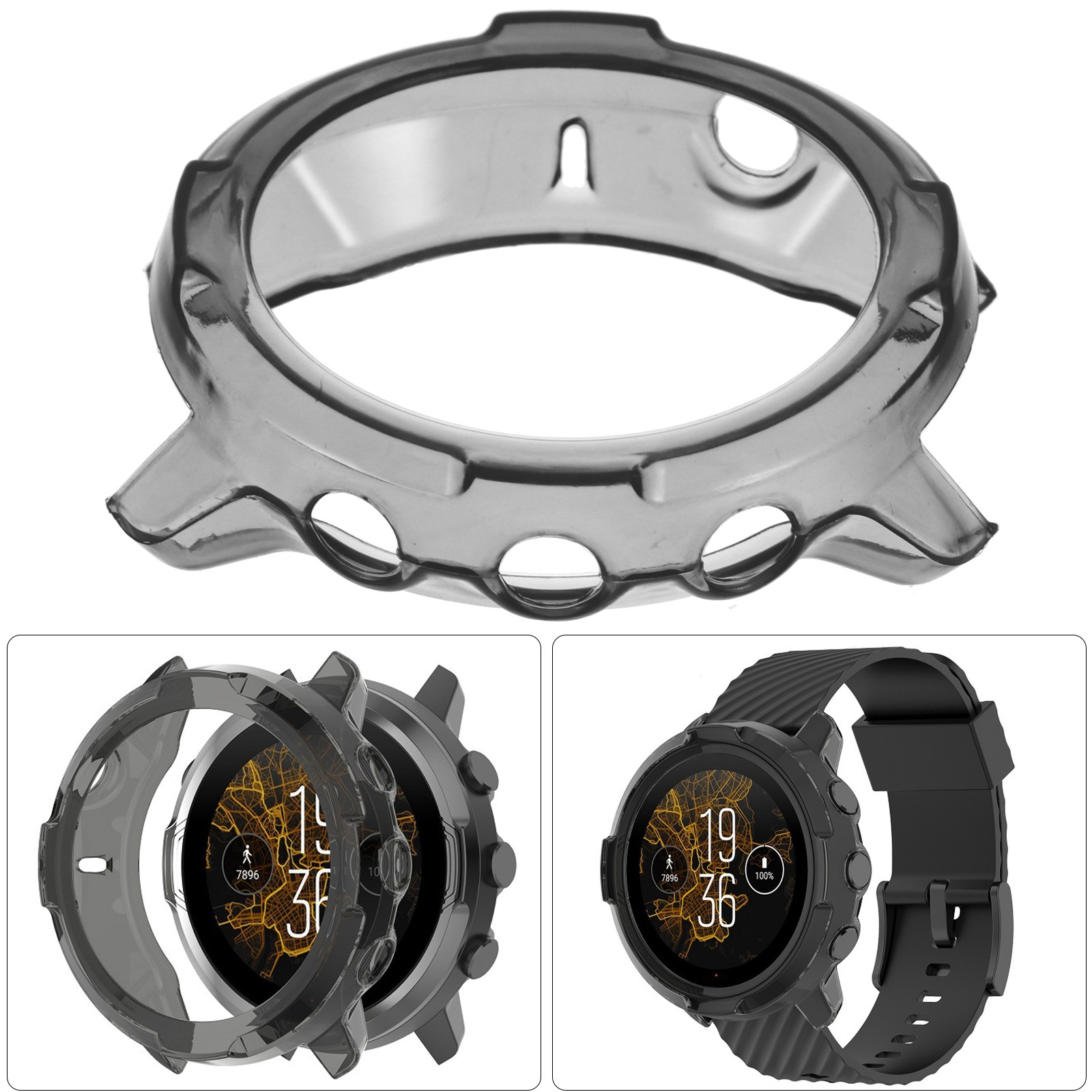 1Pcs Tpu Watch Case Protective - Smartwatch Watch Accessories review and price