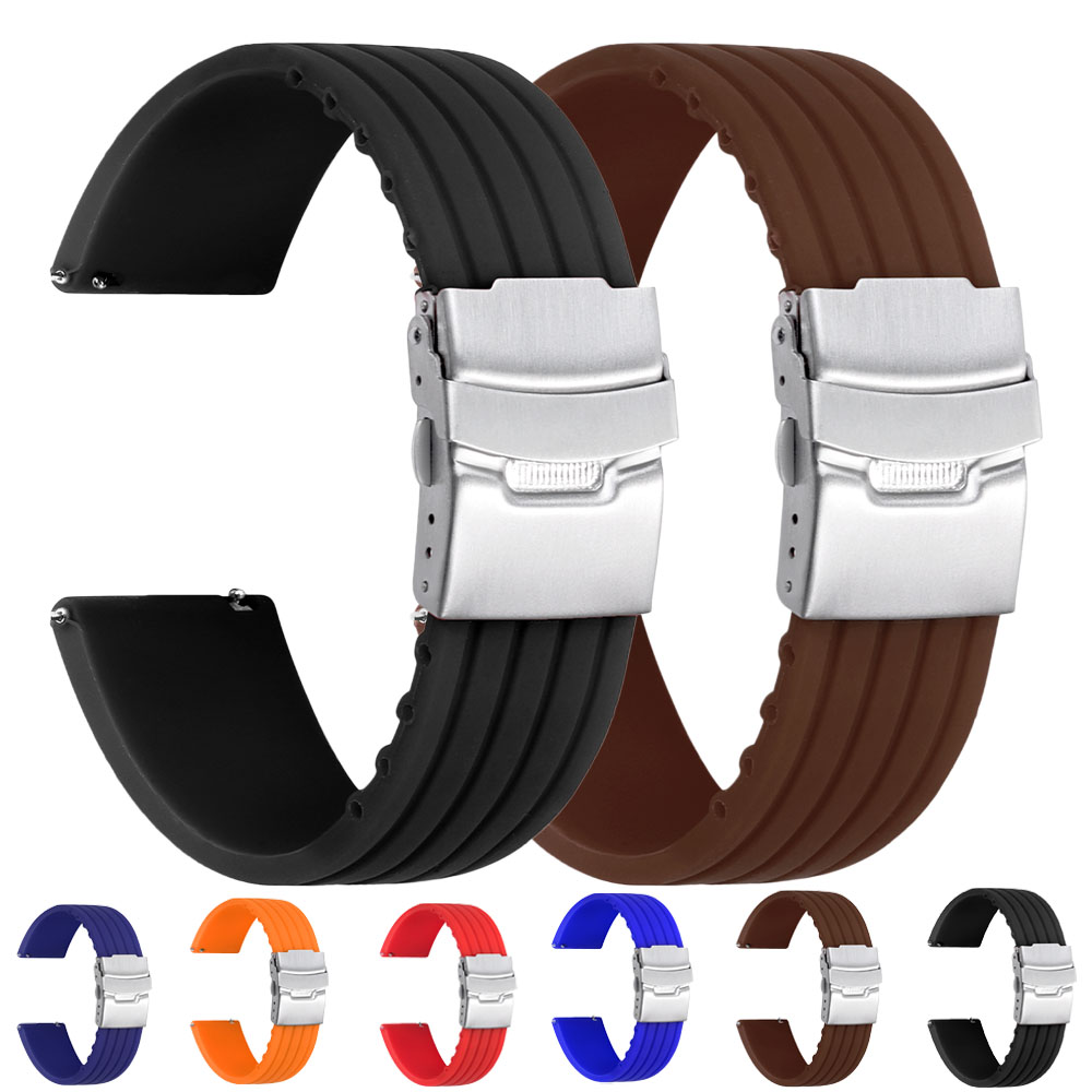 18/20/22/24mm Quick Release Si - Fossil Smartwatch Accessories review and price