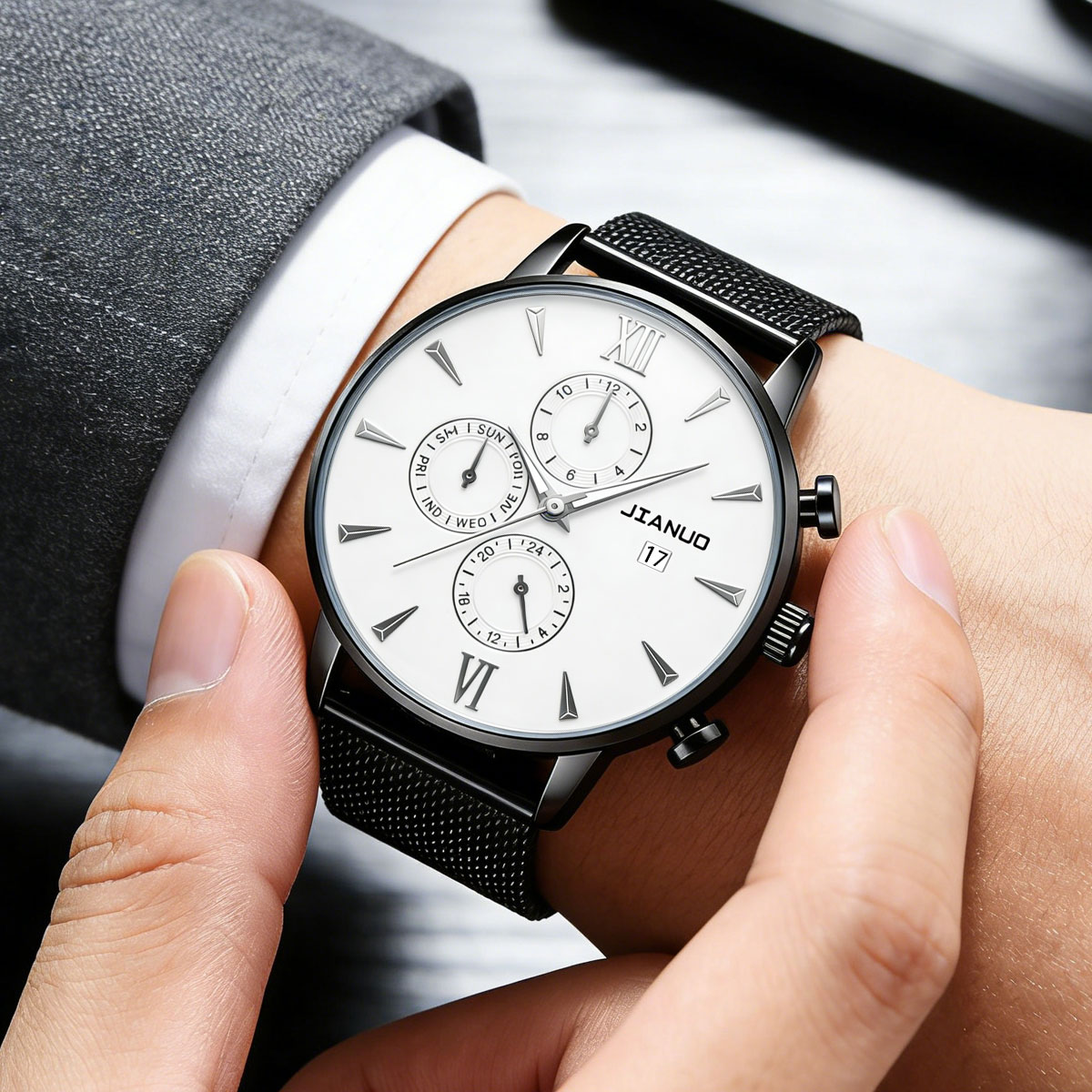 Trendy Casual Men's Milan Mesh - Stainless Mesh Band review and price
