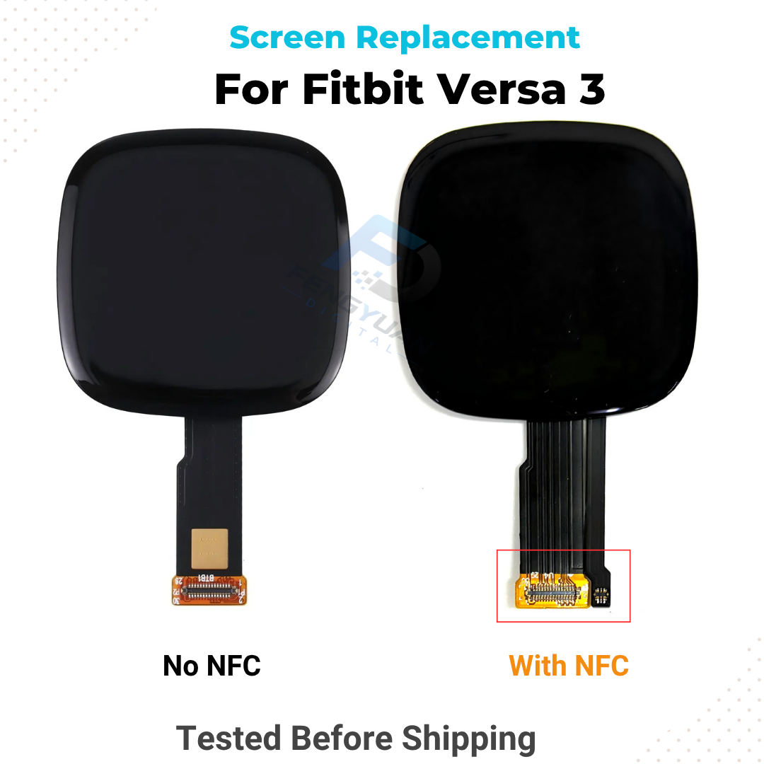 For Fitbit Versa 3 FB511 AMOLE - Smartwatch Touch review and price