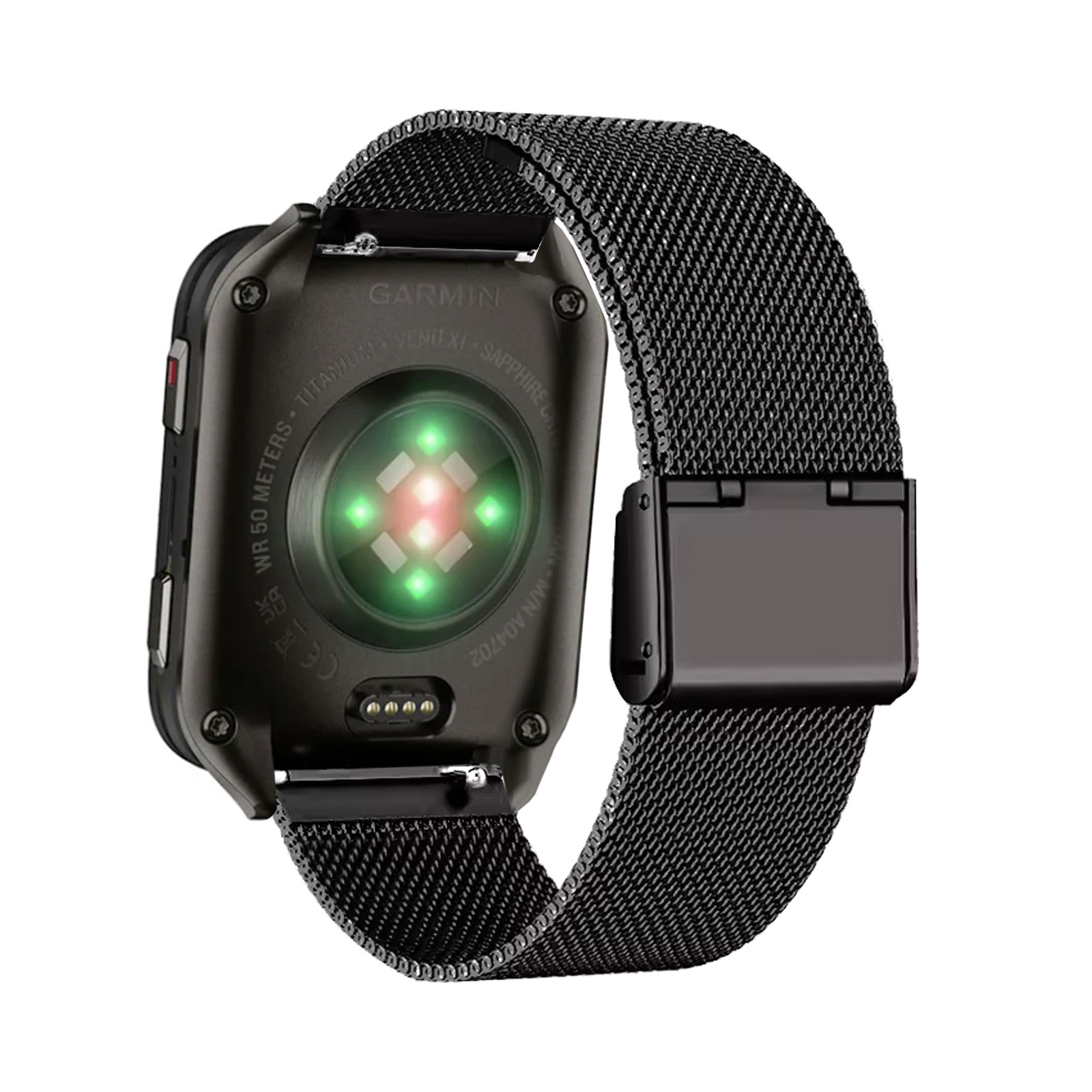 Metal Bands for Garmin Venu X1 - Stainless Mesh Band review and price