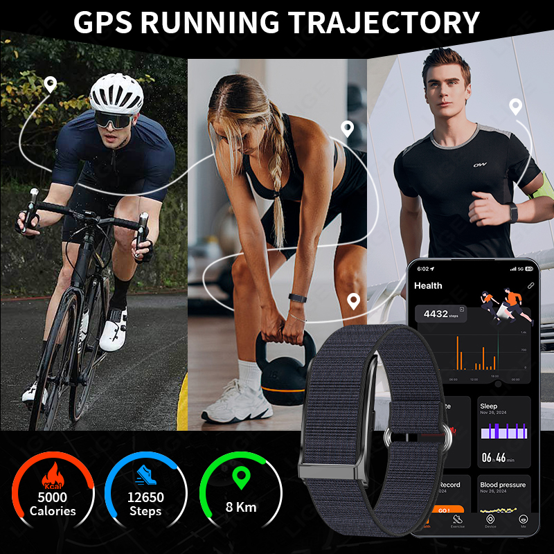 LIGE Smart Watch Heart Rate Bl - Android Smartwatch Accessories review and price