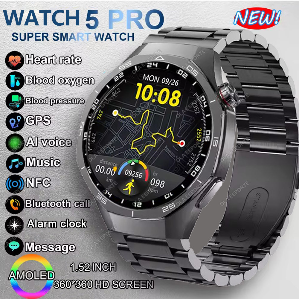 New Watch 5 Pro Smart Watch 1. - Smartwatch Face review and price