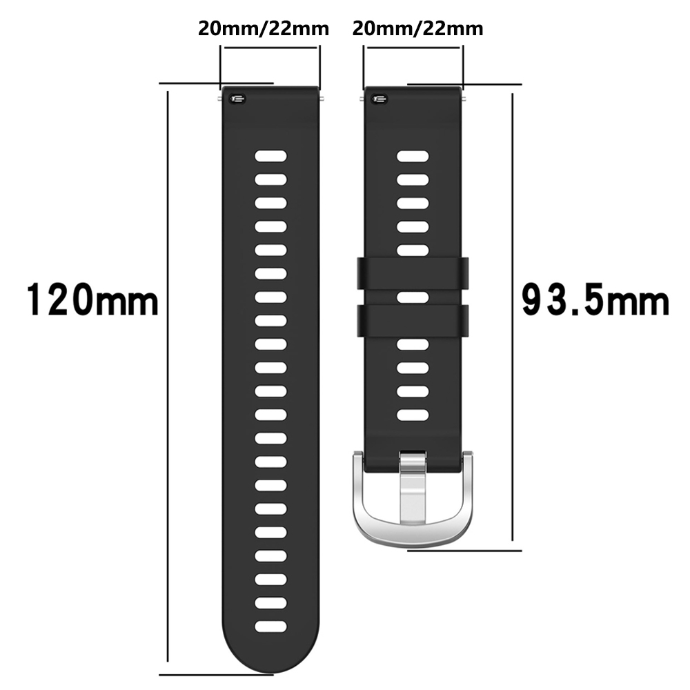 22mm Sport Silicone Strap For  - Xiaomi Smartwatch S3 Accessories review and price