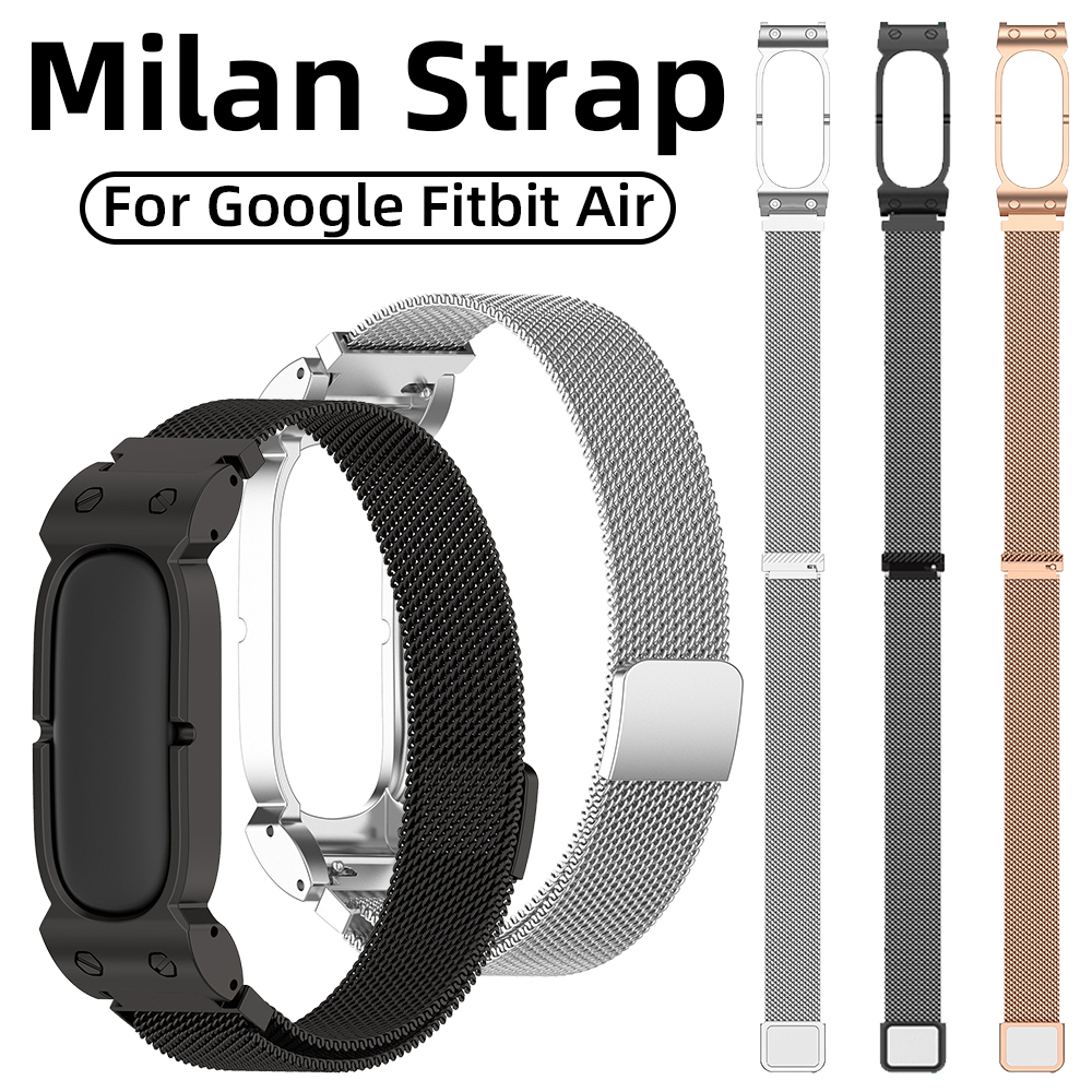 Milanese Watch Band For Fitbit - Stainless Mesh Band review and price