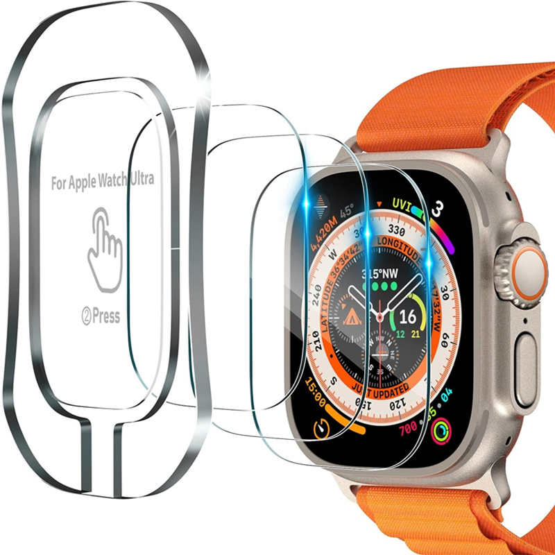 Tempered Glass For Apple Watch - Watch Face Protector review and price
