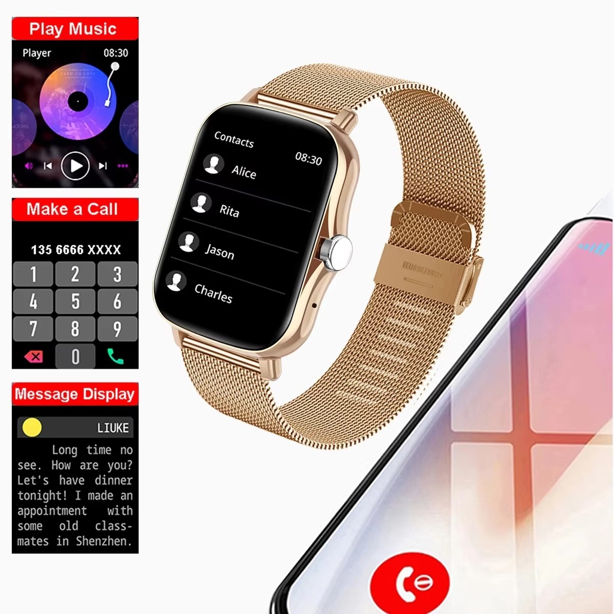 2026 New Multifunctional Smart - Android Smartwatch Accessories review and price
