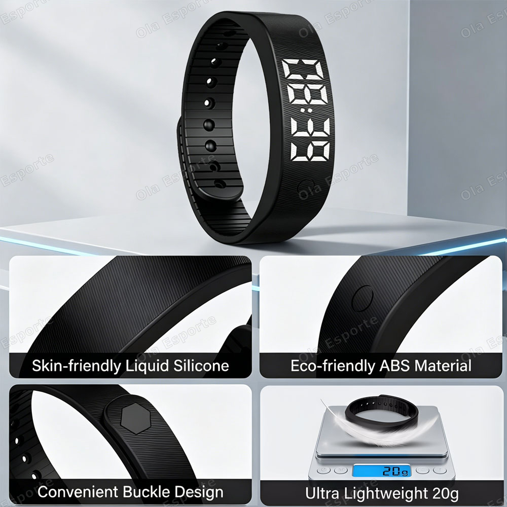 Vibrating Alarm Clock Watch He - Android Smartwatch Accessories review and price