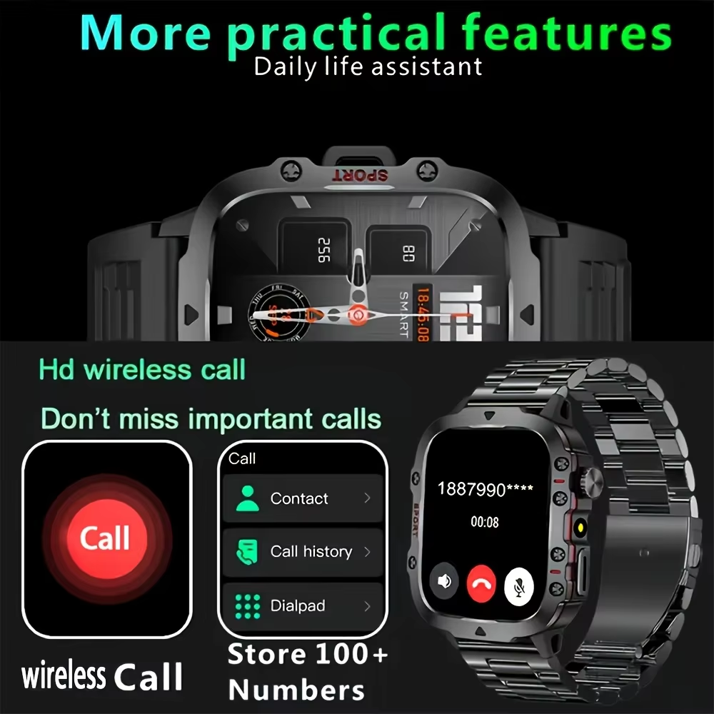 Men Smart Watch,4.6cm HD Scree - Smartwatch Face review and price