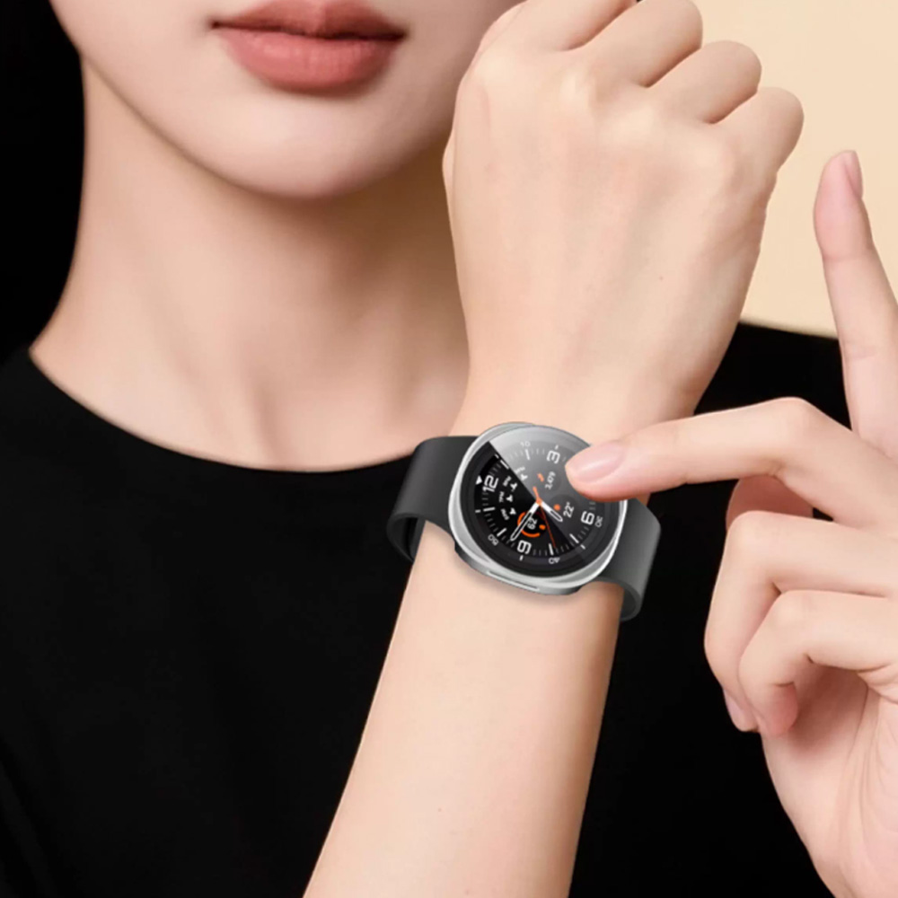 Tempered Glass+Case for Samsun - Samsung Smartwatch Accessories review and price