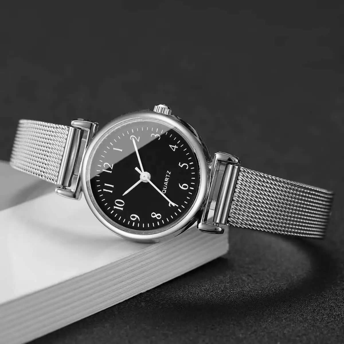 1/2PCS Fashion Women Watches S - Stainless Mesh Band review and price