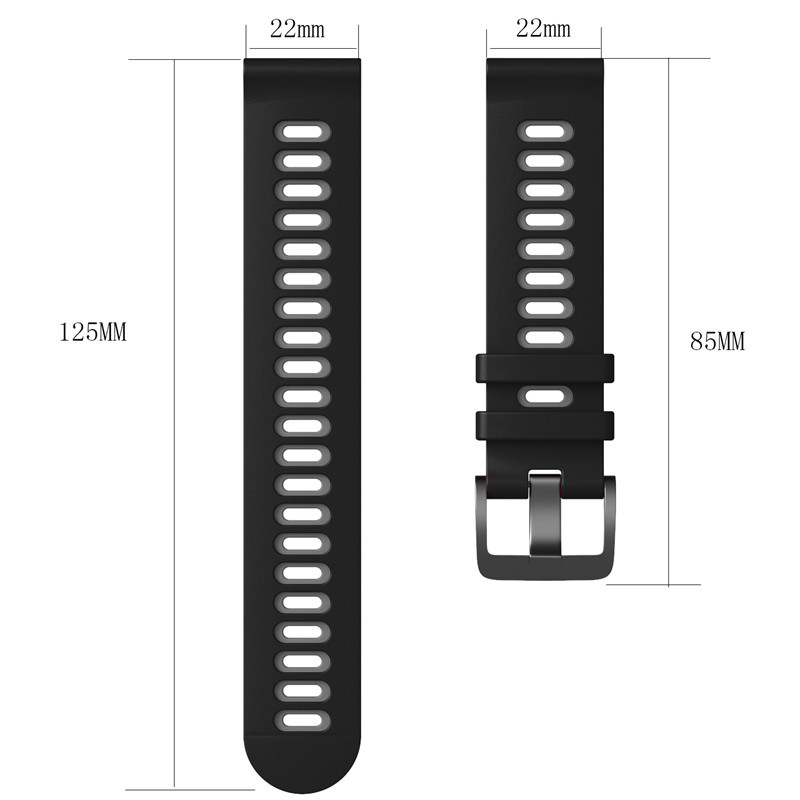 22mm Two-Tone Sports Strap For - Xiaomi Smartwatch S3 Accessories review and price
