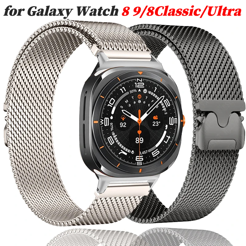 Milanese Metal Strap for Samsu - Samsung Smartwatch Ultra Accessories review and price